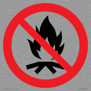 Prohibition: No campfire